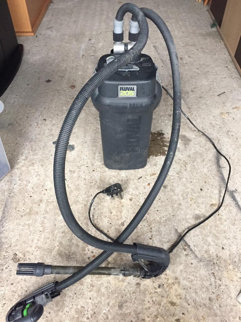 Fluval 205 External Filter Filter with pipe and media | in Grays, Essex ...