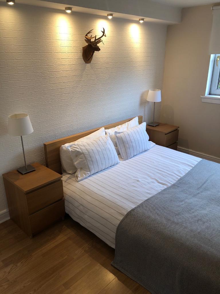  IKEA  MALM  Bedroom  Set Oak Veneer in Cambuslang 