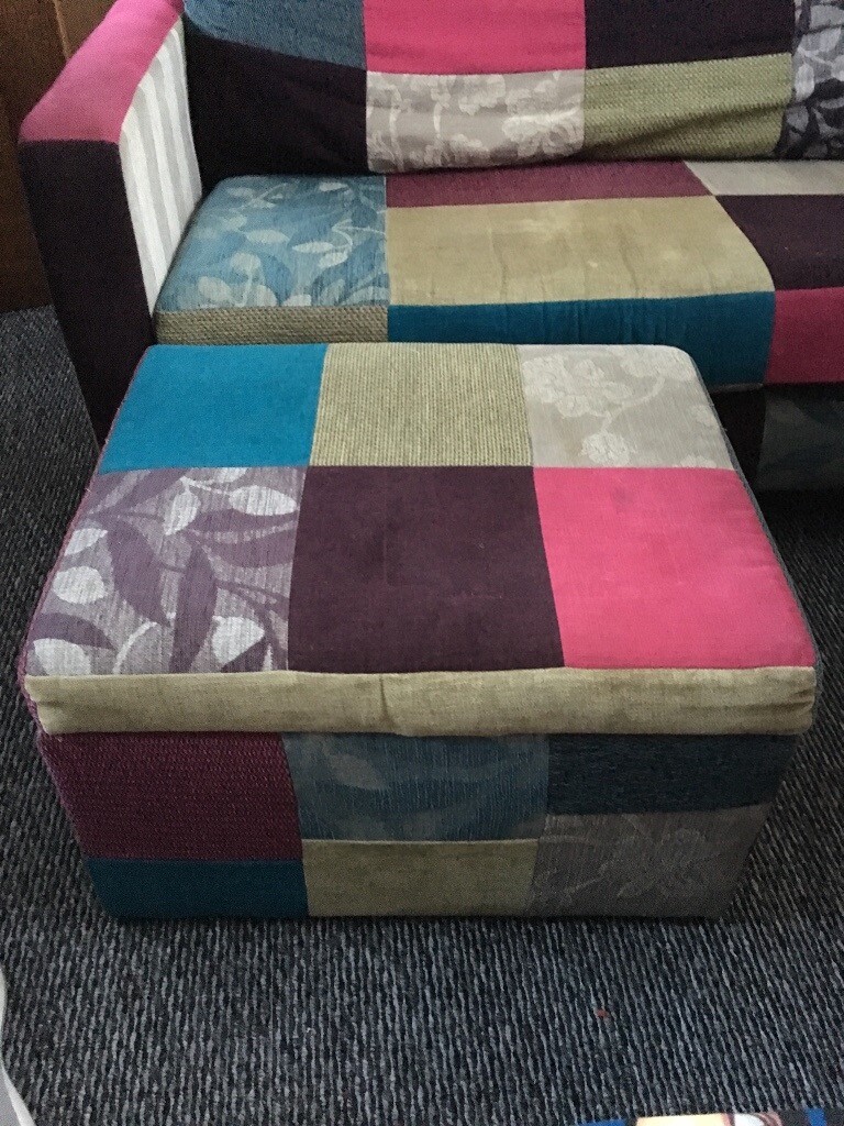 Combined sofa and foot rest in Newtownabbey, County Antrim Gumtree