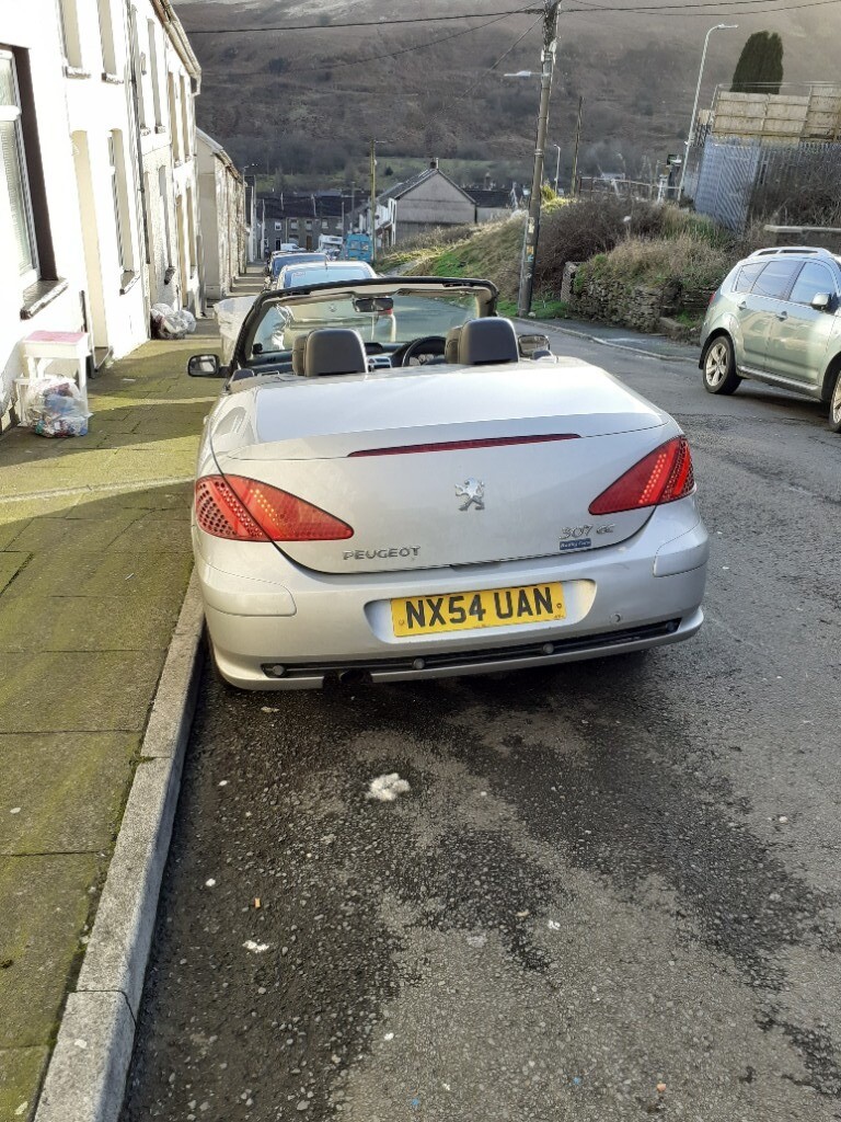 Peugeot 307 hardtop convertible mot til may cheap car 200 quid in