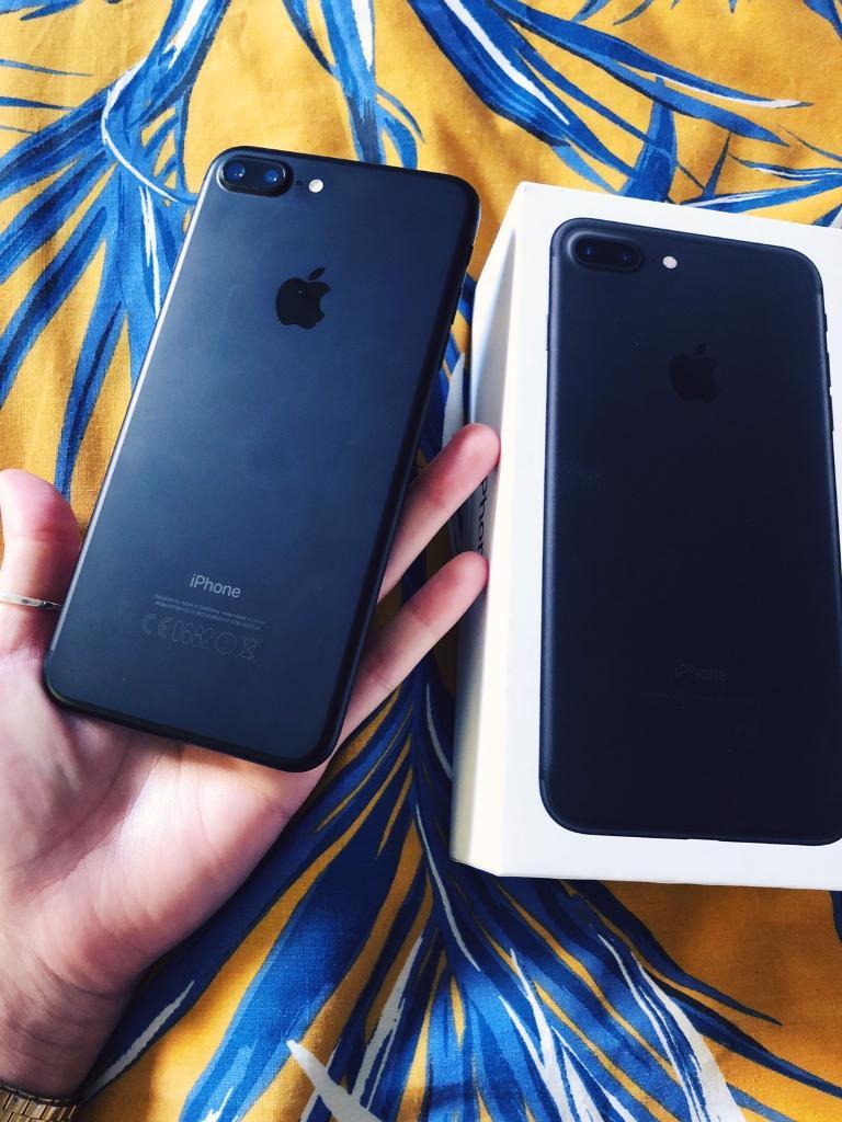 IPhone 7 Plus black 128gb NO OFFERS | in Leicester, Leicestershire