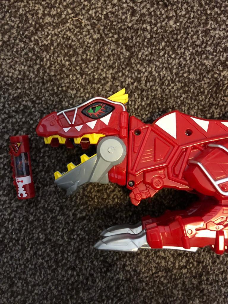 Power Rangers Dino Charge T Rex Smasher
