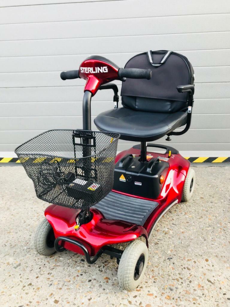 2015 Sterling Pearl 4 mph Pavement Car Boot Mobility Scooter Inc