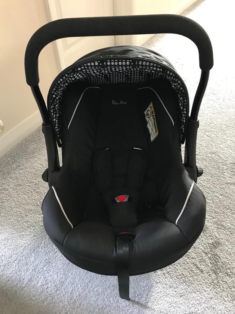 Silver cross car seat with isofix base in Broadstone, Dorset Gumtree