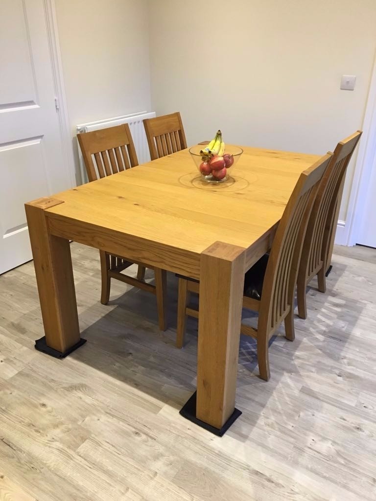 Harveys dining table 4 chairs & 2 benches in Liverpool, Merseyside