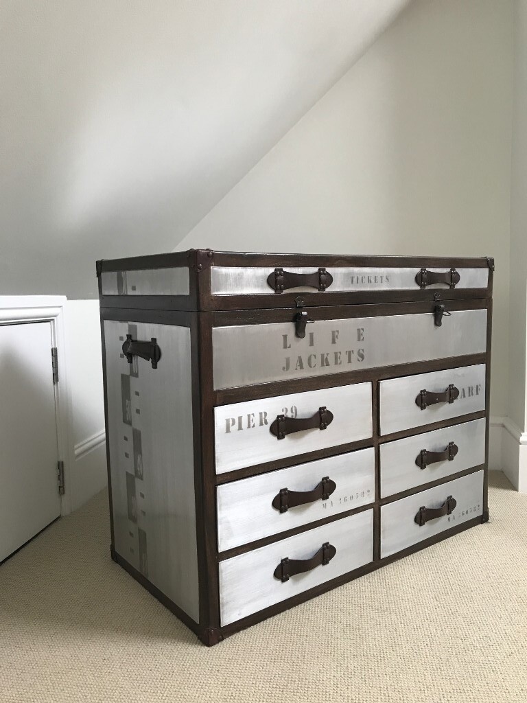 Chest Of Drawers Storage Trunk Vintage Style 250 Down From