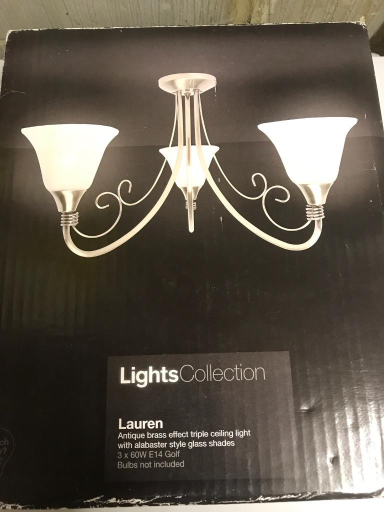 Lauren Design Lighting From B Q In Bradley Stoke Bristol Gumtree