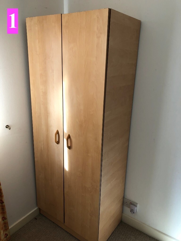 Furniture And Various Items On Sale Wardrobe Bookshelf Office