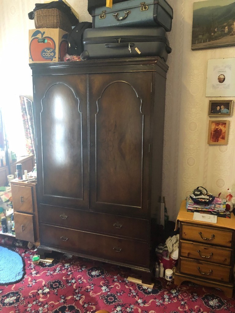 Antique Tibbenham of Ipswich, England Wardrobe 50's or 60's Great