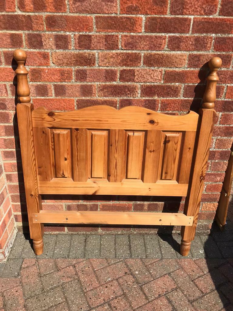 Pine wooden single headboard in Norwich, Norfolk Gumtree