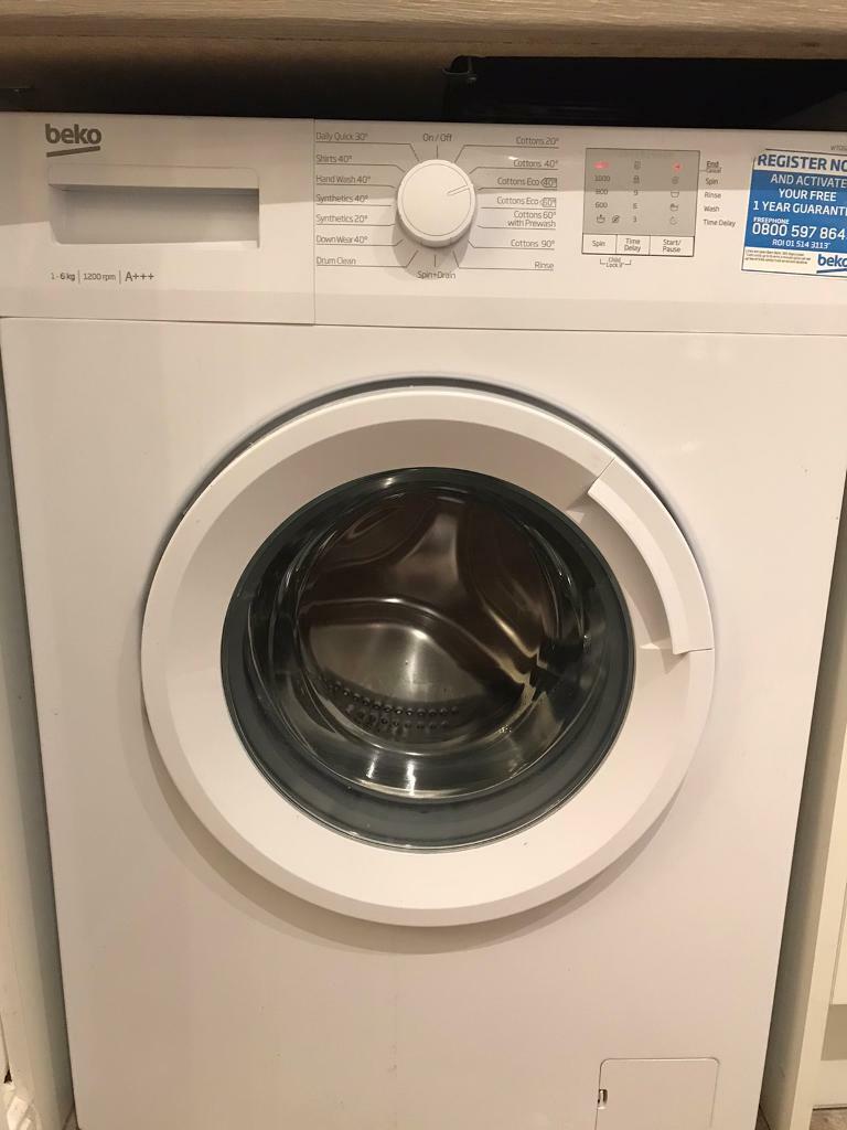 new beko washing machine