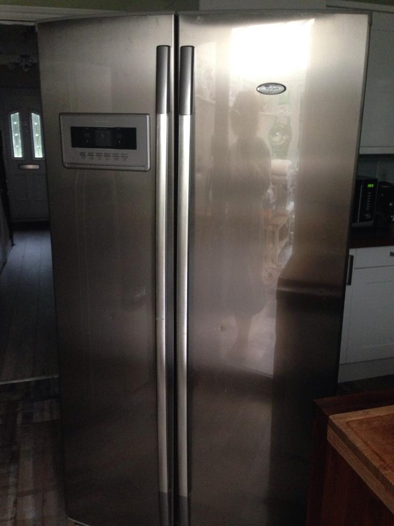 Whirlpool American style fridge freezer in Swindon, Wiltshire Gumtree