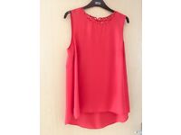 FOR SALE NEW Ladies red top