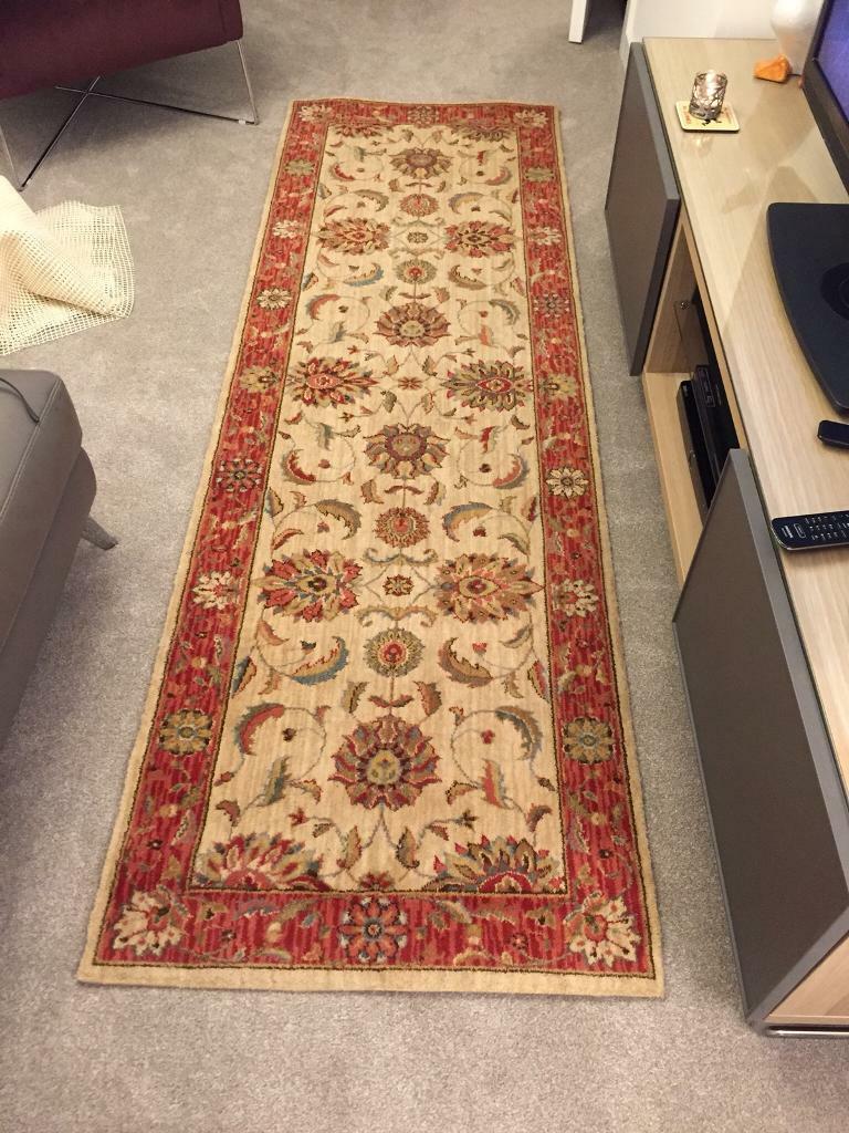 100 Wool runner rug 2’6 x 8 in Cumbernauld, Glasgow Gumtree