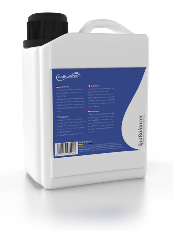 Whirlpool Wasserpflege Spabalancer Chlorfrei Biologisch Hot Tub 2,5l Kanister