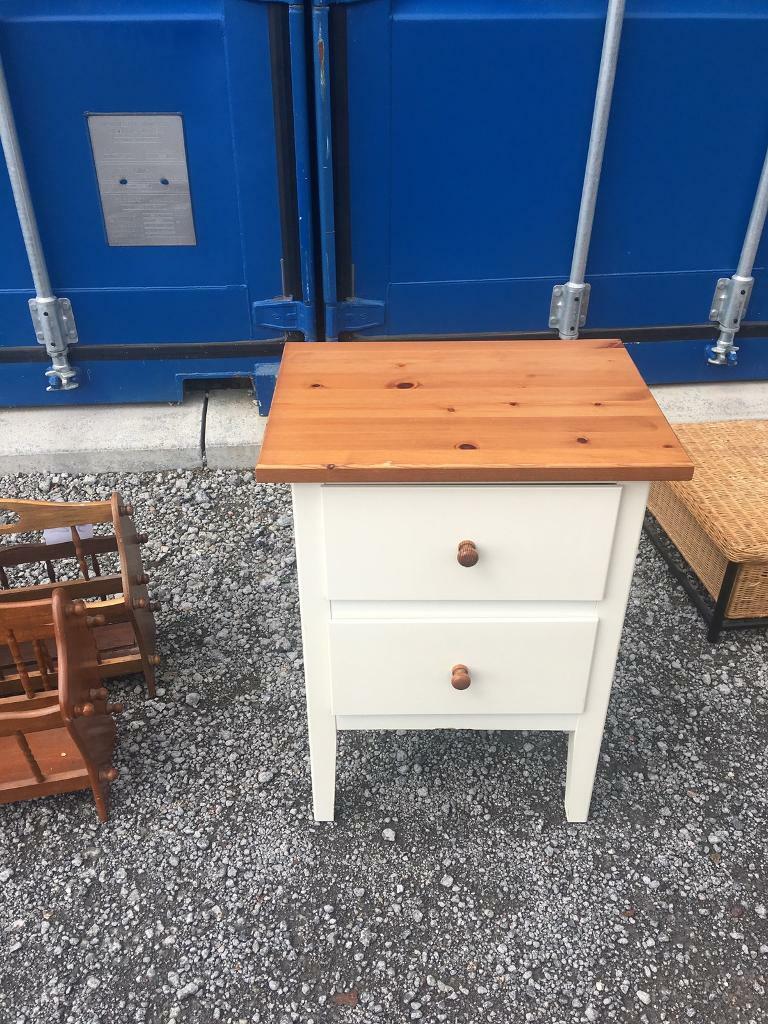 Pine bedside table in Newport Gumtree