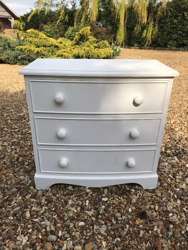 Small white chest of drawers in Kings Lynn, Norfolk Gumtree