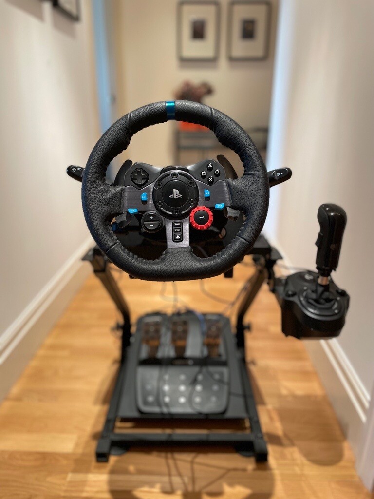 Steering Wheel, Pedals, Gear Shift & Indicators, with stand Ultimate