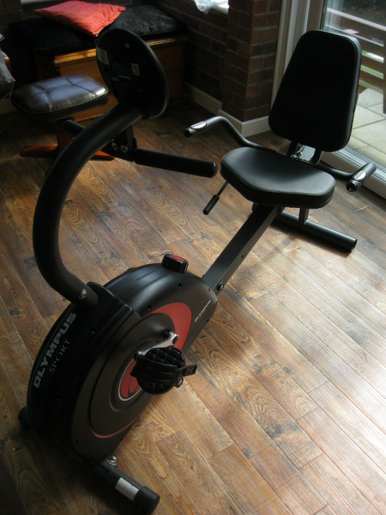 olympus for her exercise bike
