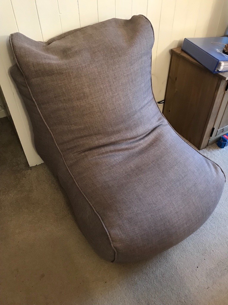 Grey Bean Bag Chair in Abingdon, Oxfordshire Gumtree