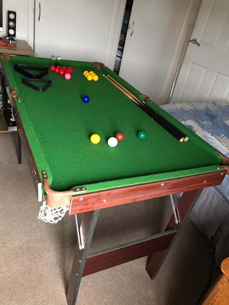 Snooker Table 4’6” in Renfrew, Renfrewshire Gumtree