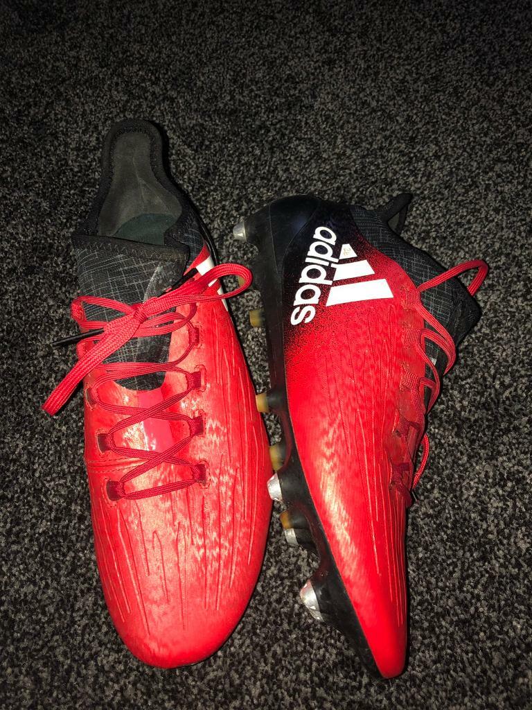 Official Adidas X 16.1, Size 8 and a half. Hard and Soft ground studs | in East End, Glasgow 