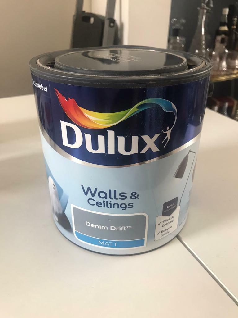 2.5 L Dulux Walls and Ceilings Paint Denim Drift in Queens Park
