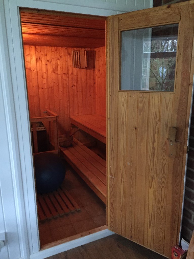 Sauna complete pine sauna with heater in Saffron Walden, Essex