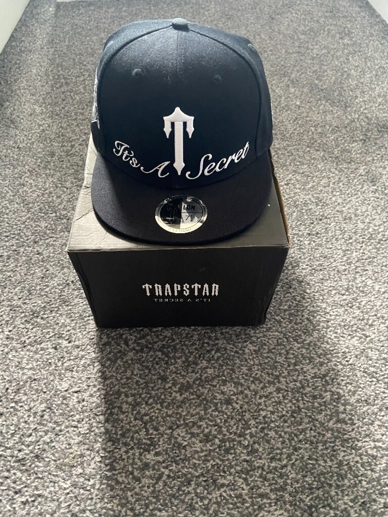 Trapstar it's a secret Black fitted cap in Coventry, West Midlands