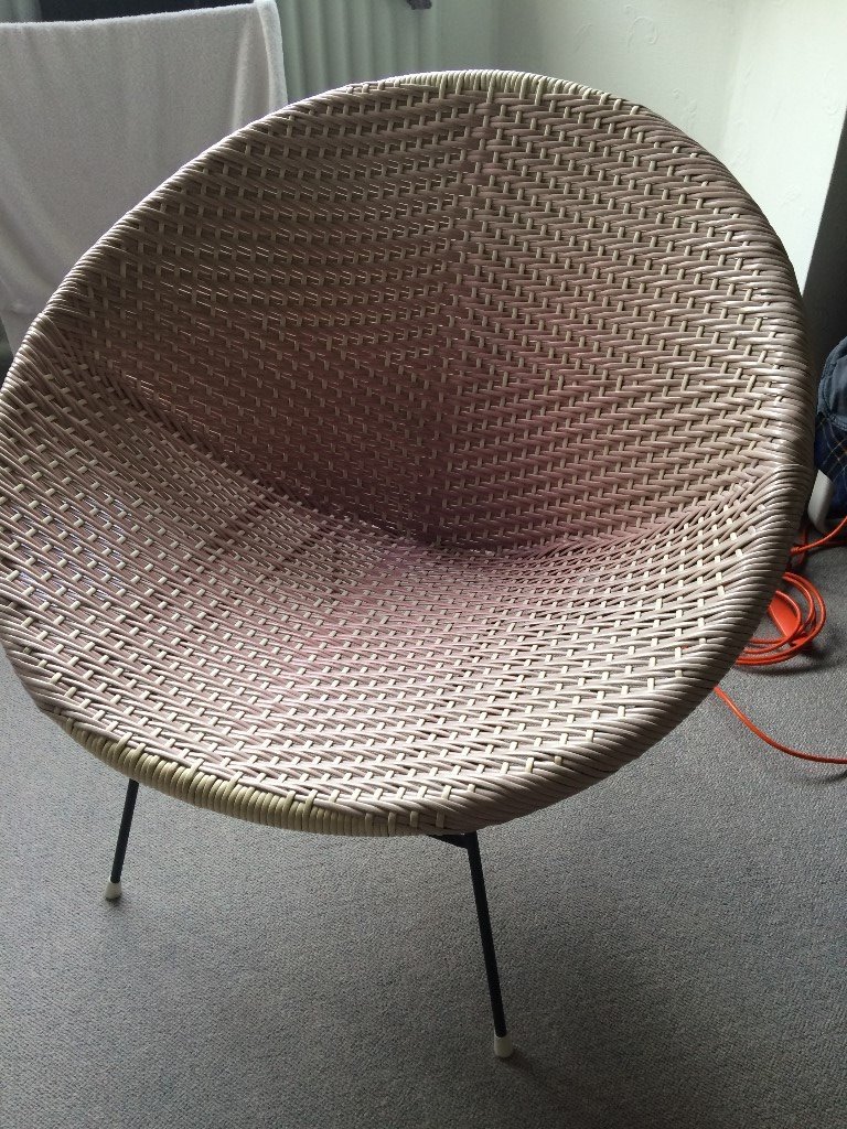 Retro Rattan wicker tub chair in Stourbridge, West Midlands Gumtree