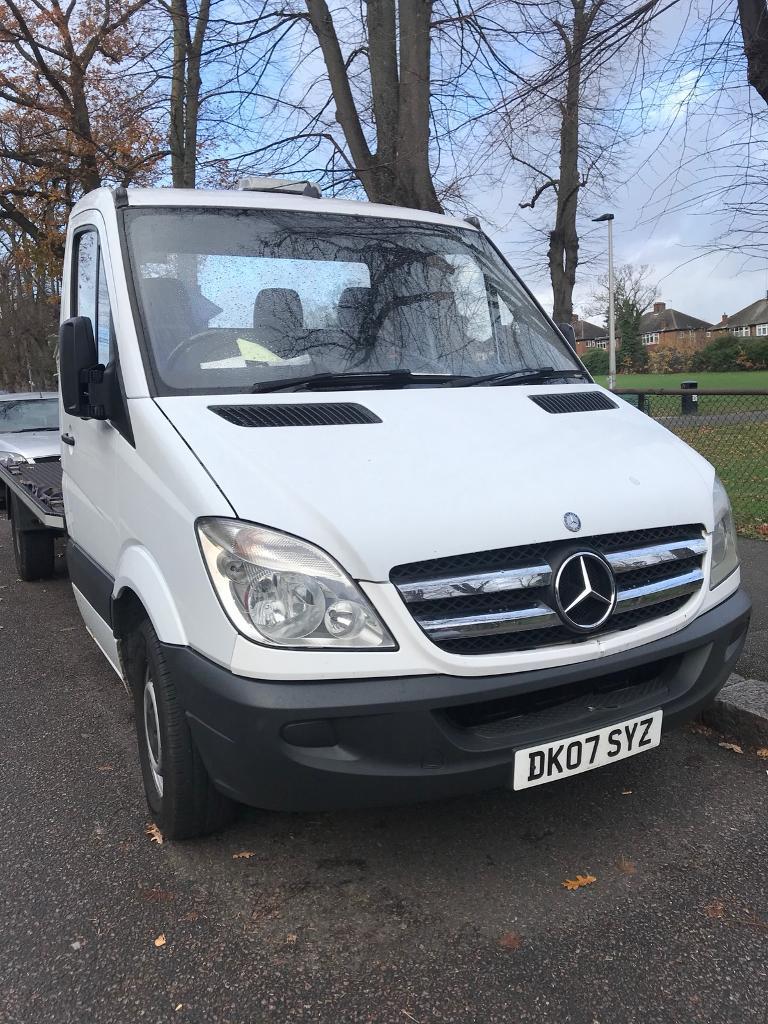Recovery truck for sale Mercedes sprinter 2007 low mileage in east