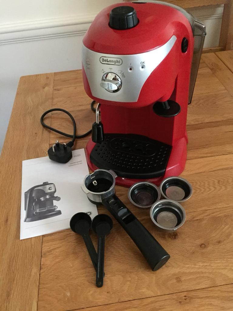 De’Longhi Ecc221 Motivo Coffee Machine in Truro, Cornwall Gumtree