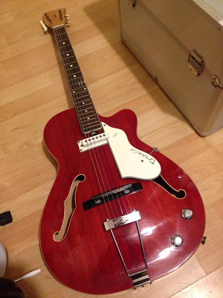 Vox Tornado 1966 Vintage Archtop Electric Guitar RARE! in Beeston