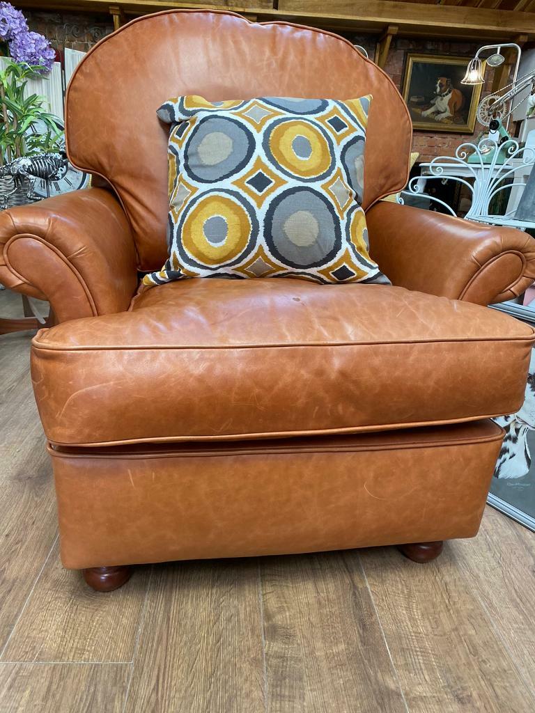 Wesley Barrell leather armchair in Bromsgrove, Worcestershire Gumtree
