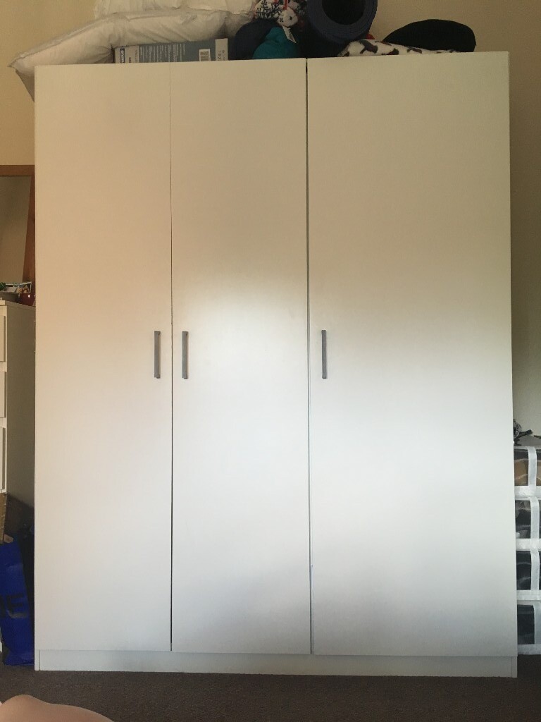 White 3 Door Wardrobe In Hall Green West Midlands Gumtree