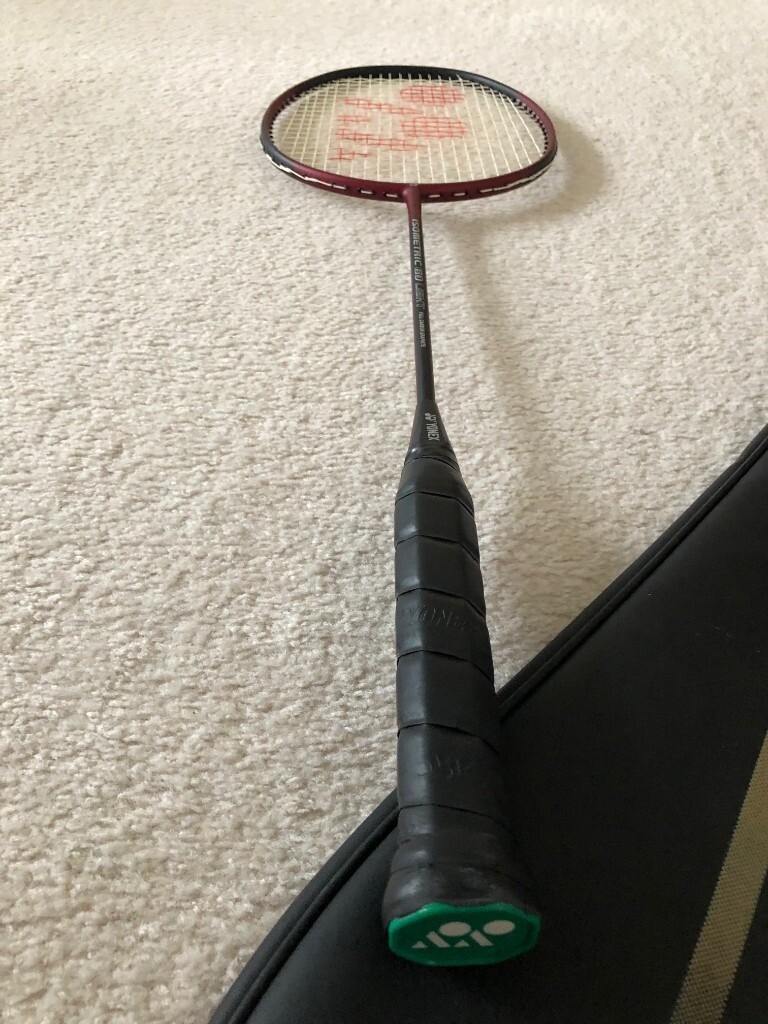 Yonex Isometric 60 Light Badminton Racquet with Case Red and Black