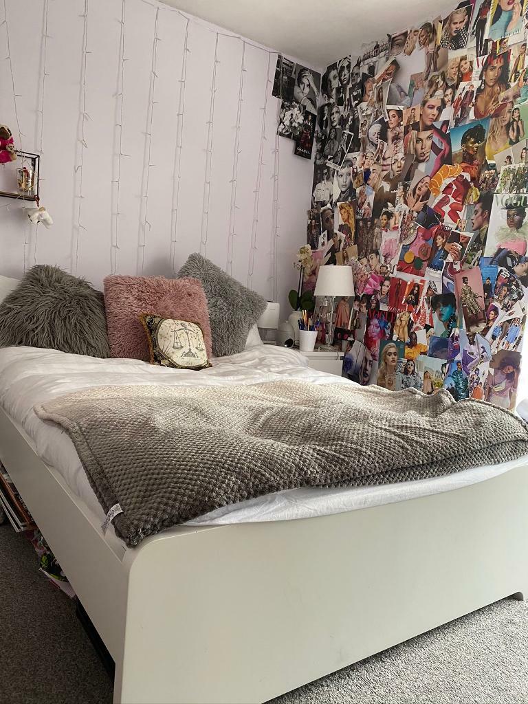 IKEA ASKVOLL DOUBLE BED FRAME in Witney, Oxfordshire Gumtree