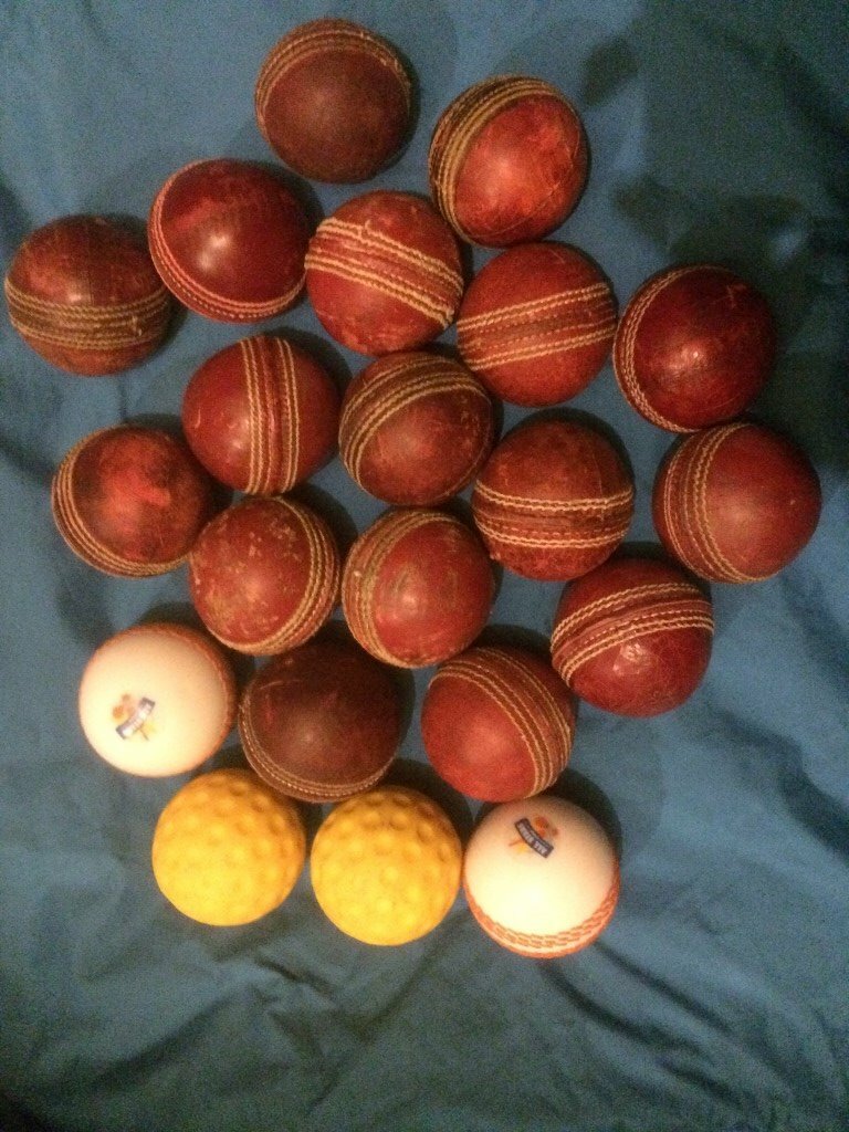 Used cricket balls for net practice in Great Barr, West Midlands