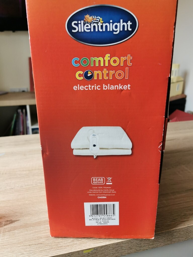 Silent night electric blanket King size | in Norwich, Norfolk | Gumtree