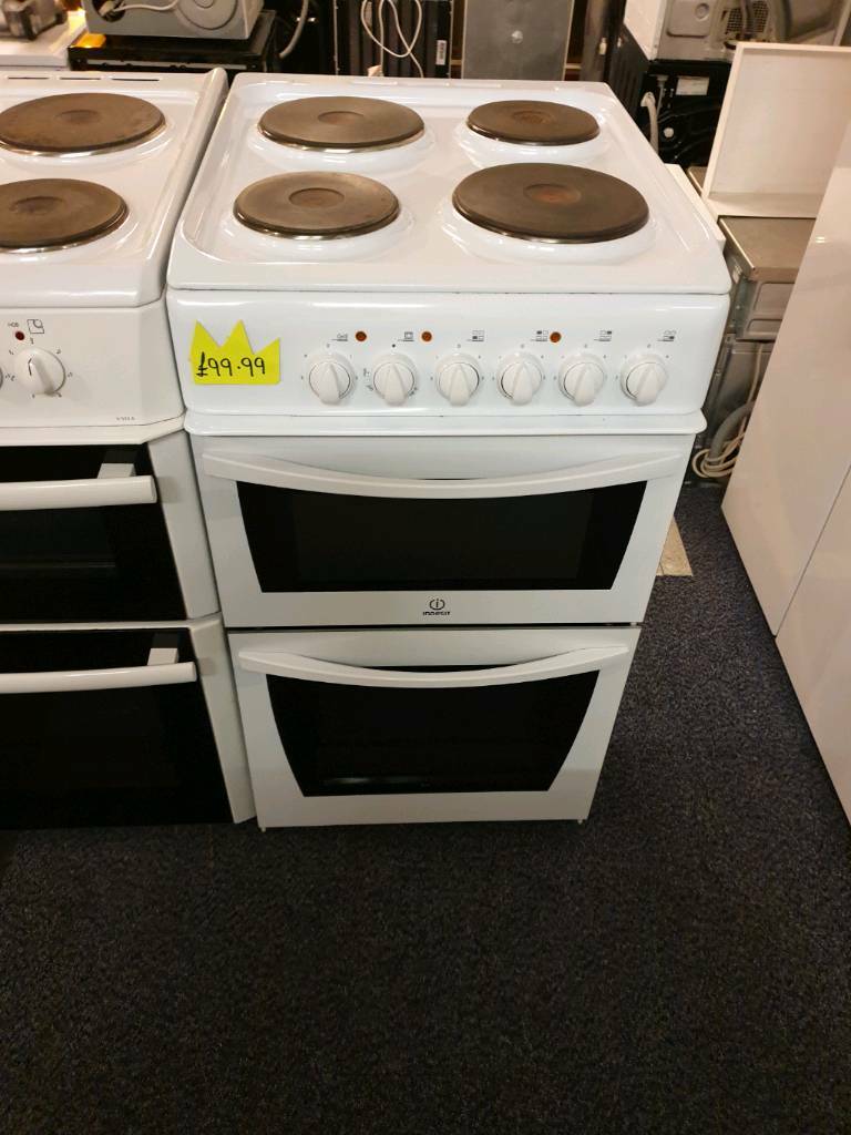 Indesit white 50cm wide electric cooker for sale in Newport Gumtree