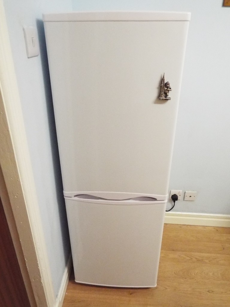 Currys Fridge Freezer. Model C50BW12. 112L food storage in Ayr, South