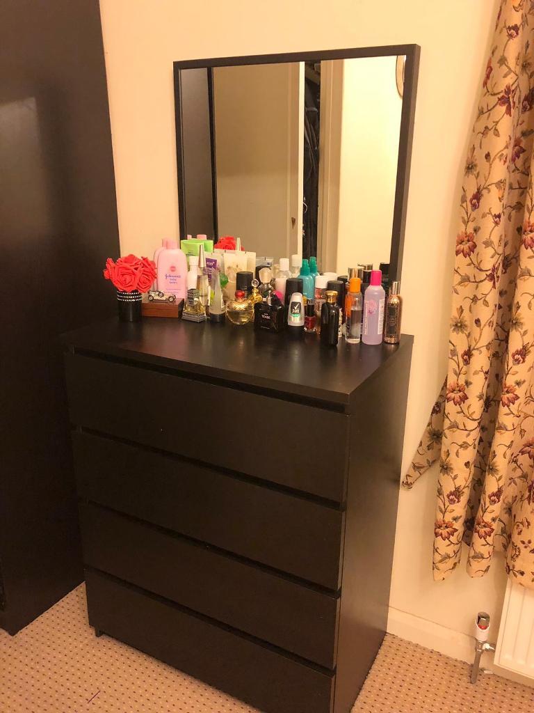 Ikea chest of drawers and mirror for sale in Morden, London Gumtree