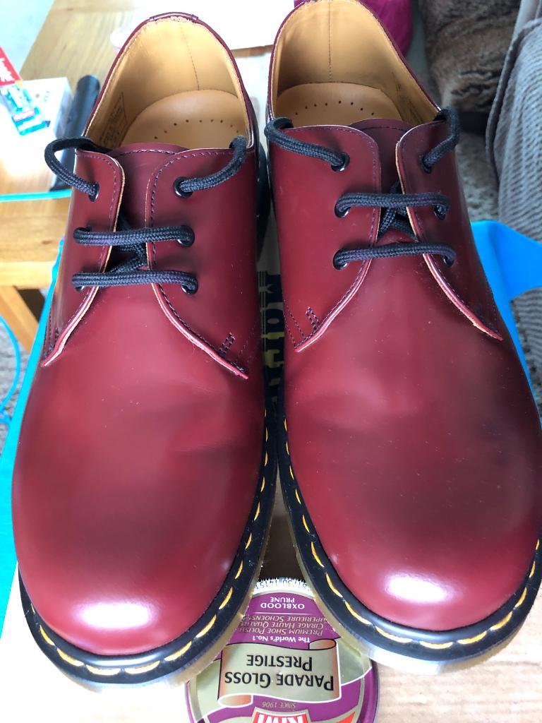 Oxblood size 10 Dr Martin airwair in Weymouth, Dorset