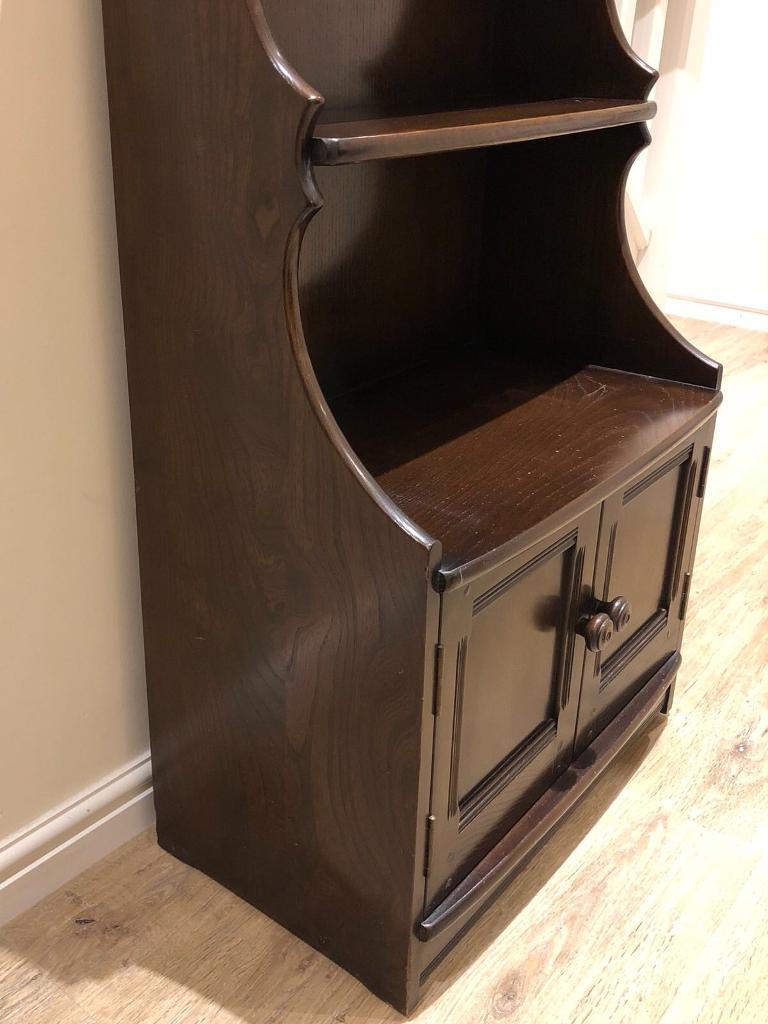 Ercol Solid Wood Waterfall Bookcase Cupboard in Waterlooville, Hampshire Gumtree