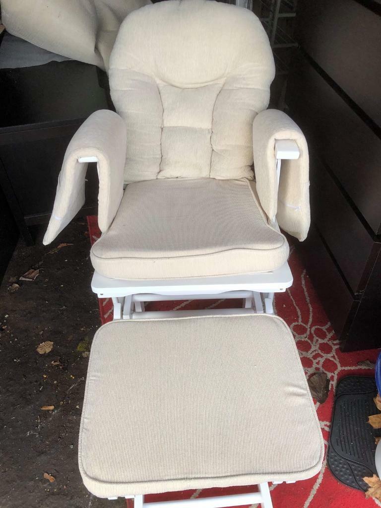 Nursing chair and stool | in Livingston, West Lothian | Gumtree