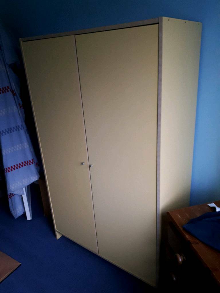 Ikea Robin Wardrobe Yellow Wood In Waterloo London Gumtree