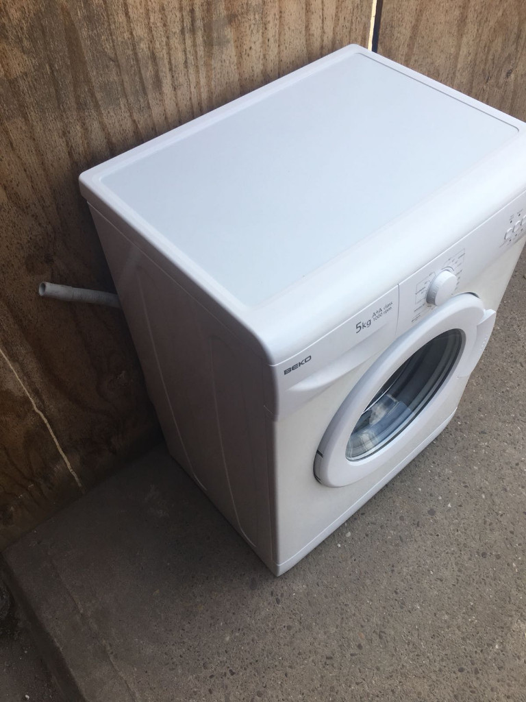 Beko, WM5100W, Washing Machine, 5KG, 1000RPM, Polar White