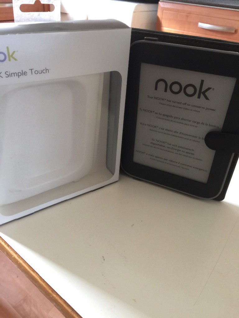 Nook simple touch e book reader in Dumbarton, West Dunbartonshire