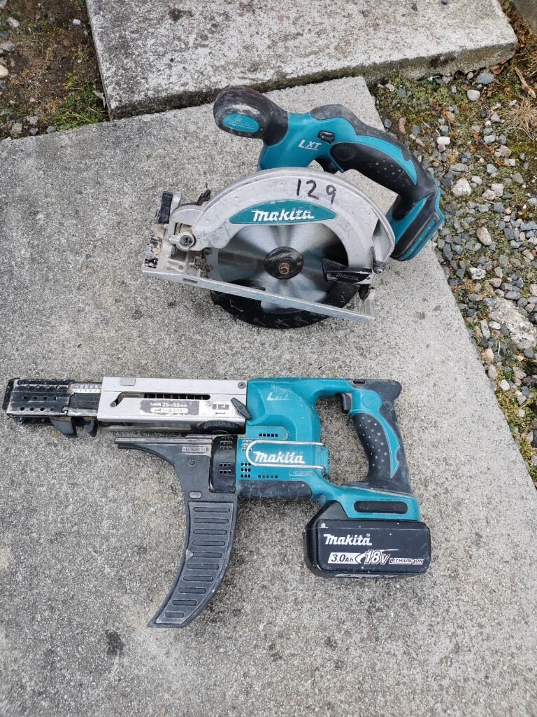 Makita rip saw and collated screwgun | in Bucksburn, Aberdeen | Gumtree