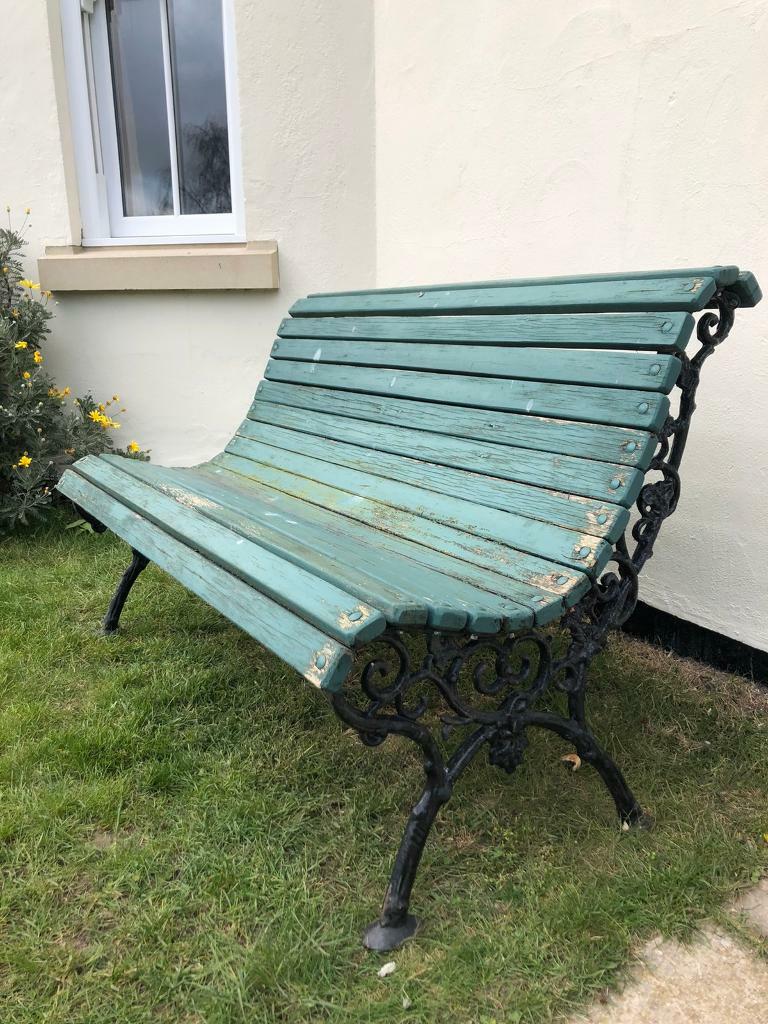 A old garden bench in Norwich, Norfolk Gumtree